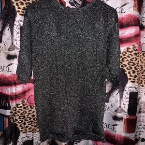 Sparkly gray shirt